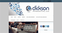 Desktop Screenshot of dicksoninteractive.com